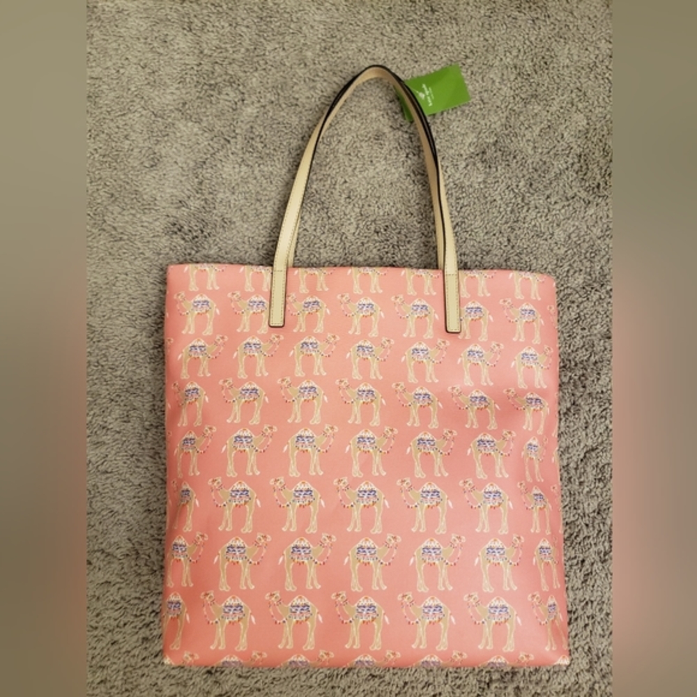 Kate Spade Spice things up pink multi tote